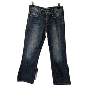 Lucky Brand Jeans Womens Size 2/26 Blue Easy Rider Denim Workwear Bootcut